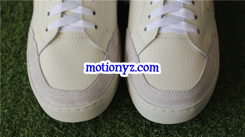 Brand Sneaker Low Top Cream White